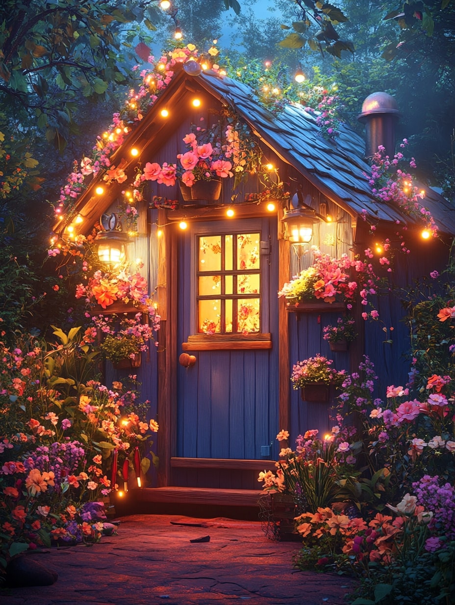 image d'un cabanon fantastique