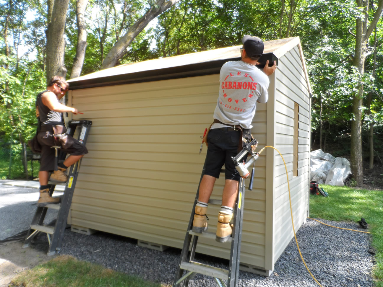 Shed Installation Service | Cabanons Boyer | South Shore