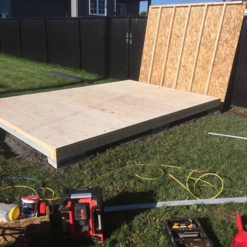 Installateur cabanon sur mesure