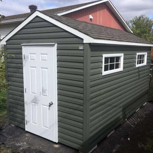 Construction cabanon 2 versants