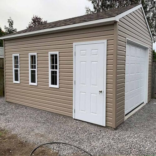 Fabrication garage solide,