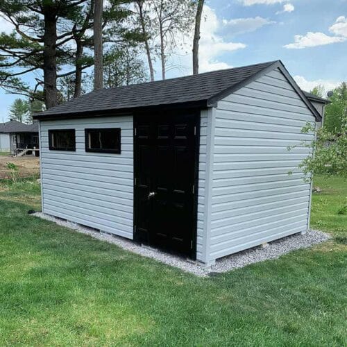 Fabrication cabanons à deux versant