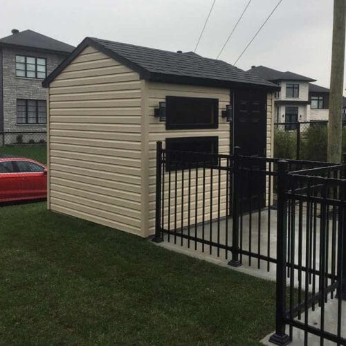 Personnalisation cabanon 2 versants