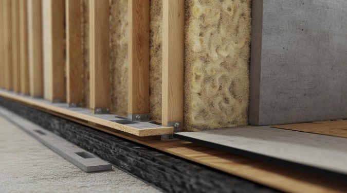 isolation murs cabanon