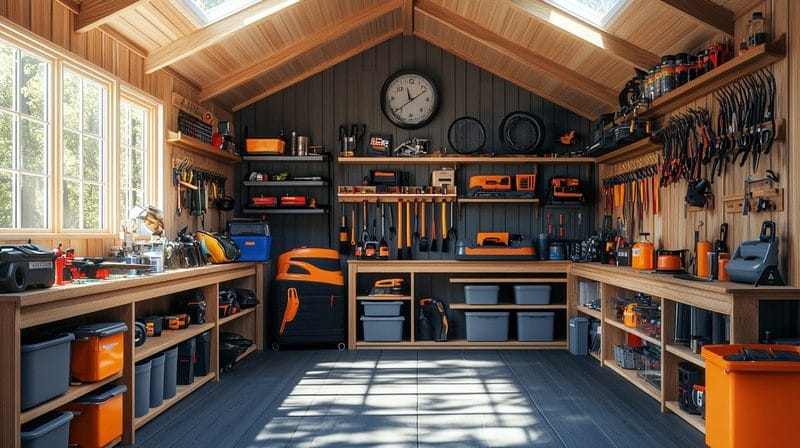 intérieur cabanon ranger