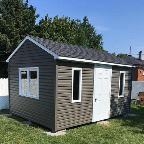 Installation cabanon 2 versants