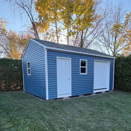 couleurs revêtement cabanon garage