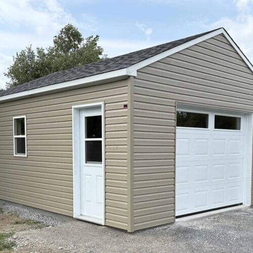 Fabrication garage 16x20