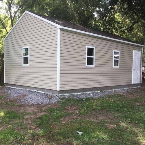 Construction de garage