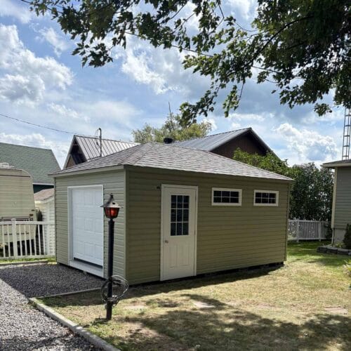 Fabrication garage cabanon